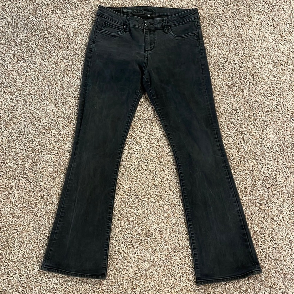 Kut from the Kloth Black Baby Bootcut Jeans